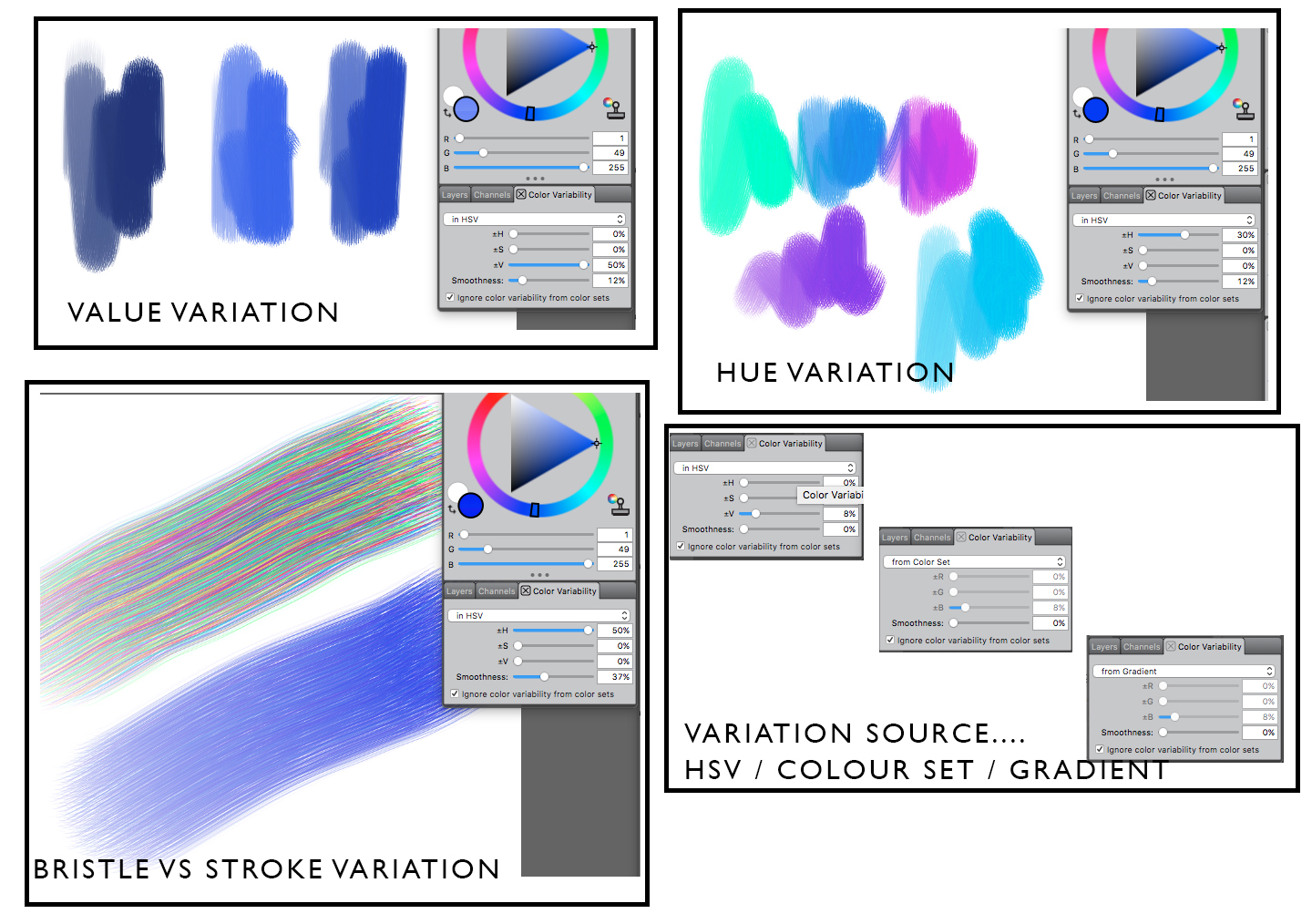 Colour Randomization | Rebelle Ideas & Feature Requests: