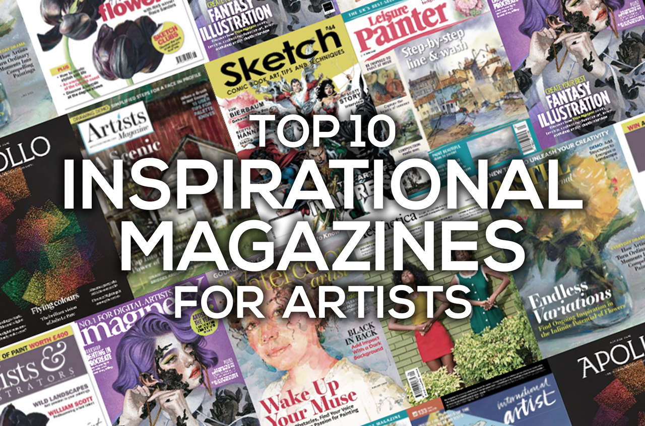 TOP 10 Inspirational Magazines for Artists Blog Escap