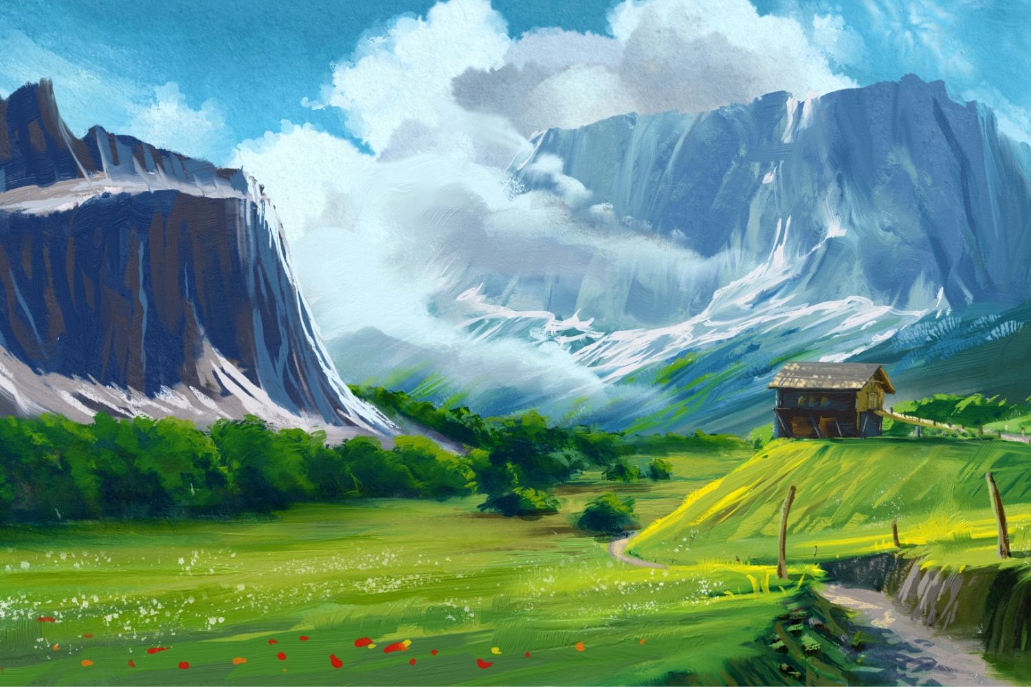 Tips to Create a Perfect Landscape Painting | Blog | Esca ..